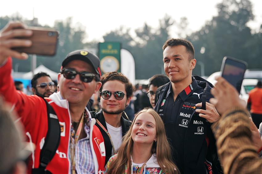 Selfie with F1 Fans