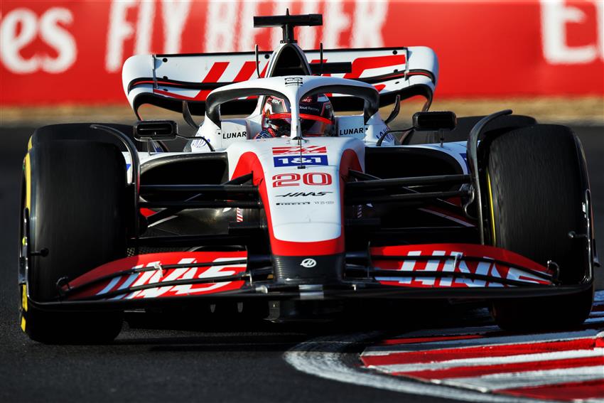 Haas F1 race car