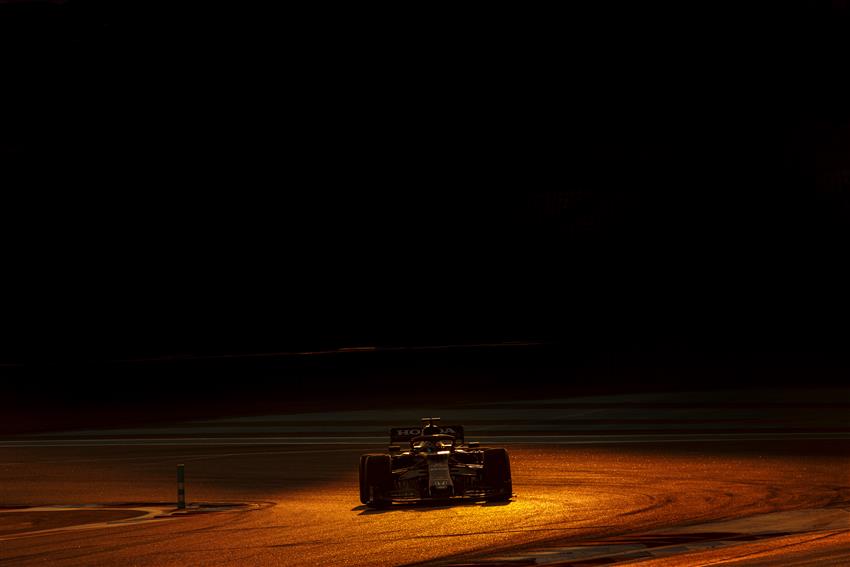 Bahrain silhouette f1 car