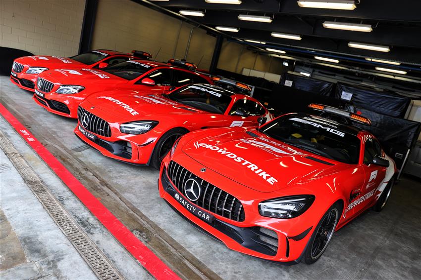 Mercedes’ safety cars