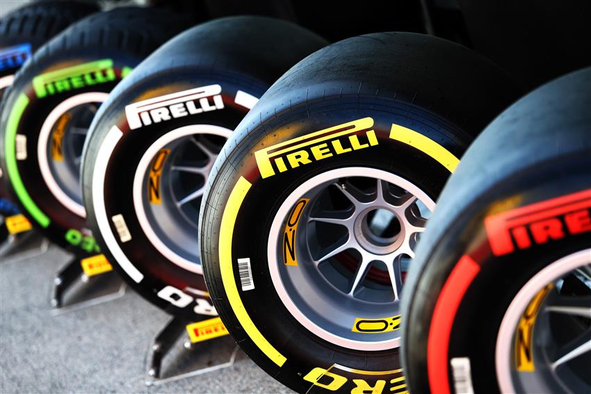 F1 tyres Pirelli