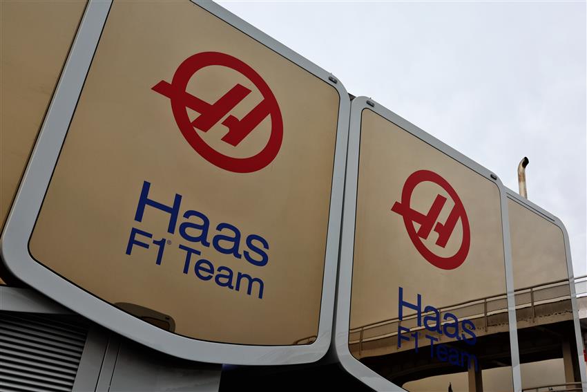 Haas F1 Paddock