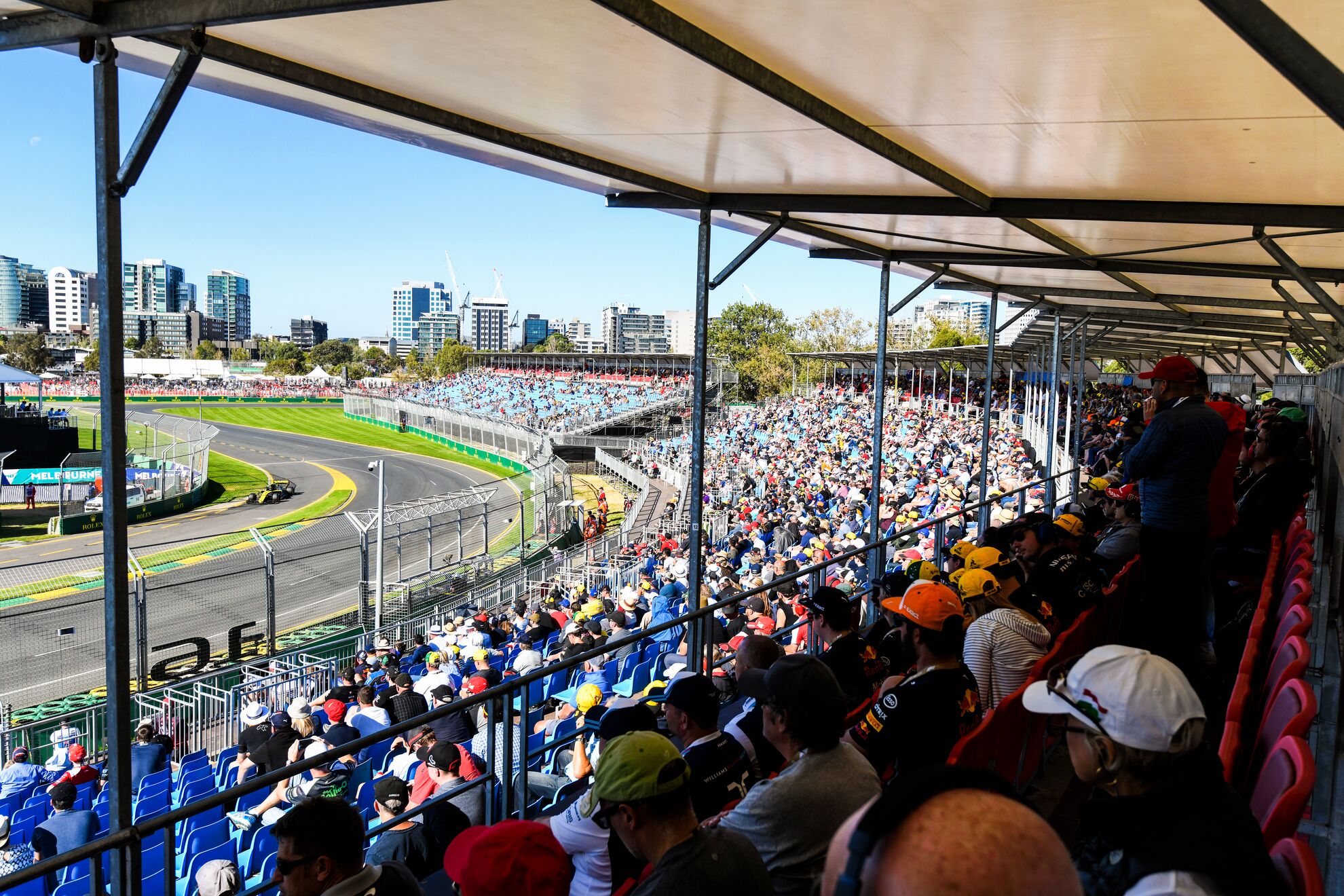 Jones Grandstand Australian Grand Prix Mar 2024* Albert Park Circuit