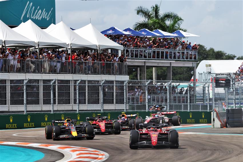 Grandstand at Turn 18 - F1 Miami Grand Prix 2024